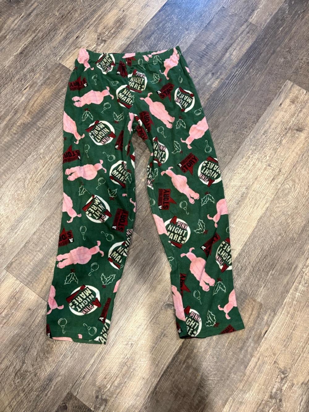 Mens Christmas Story medium Lounge Pants pajama bottoms